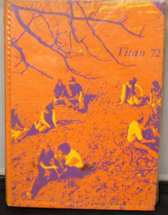 Triway High School 1972 Titan Yearbook, Wooster, Ohio | eBay
