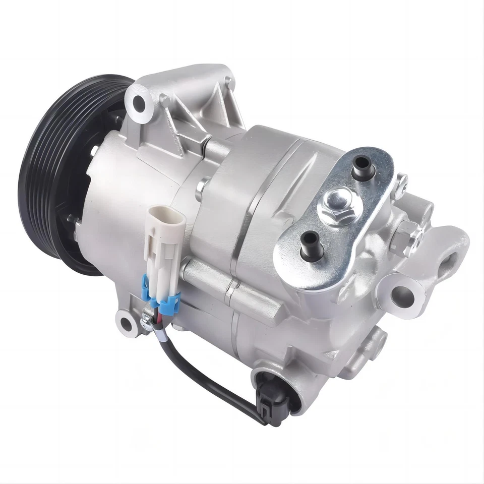 A/C Compressor with Clutch 13395696 For 2010 2011 Chevrolet Cruze LS 1.8L L4 - Image 3 of 4