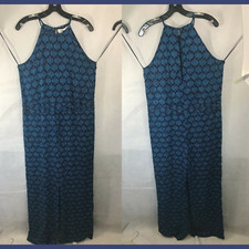 NWT Diane Von Furtenberg 'Davin -Kyoto Pint' Sleeveless Jumpsuit [SZ 8 ] #F20