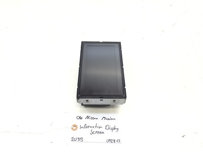 06 07 08 NISSAN MAXIMA DASH INFORMATION DISPLAY SCREEN OEM 06 07 08 NISSAN MAXIMA DASH INFORMATION DISPLAY SCREEN OEM