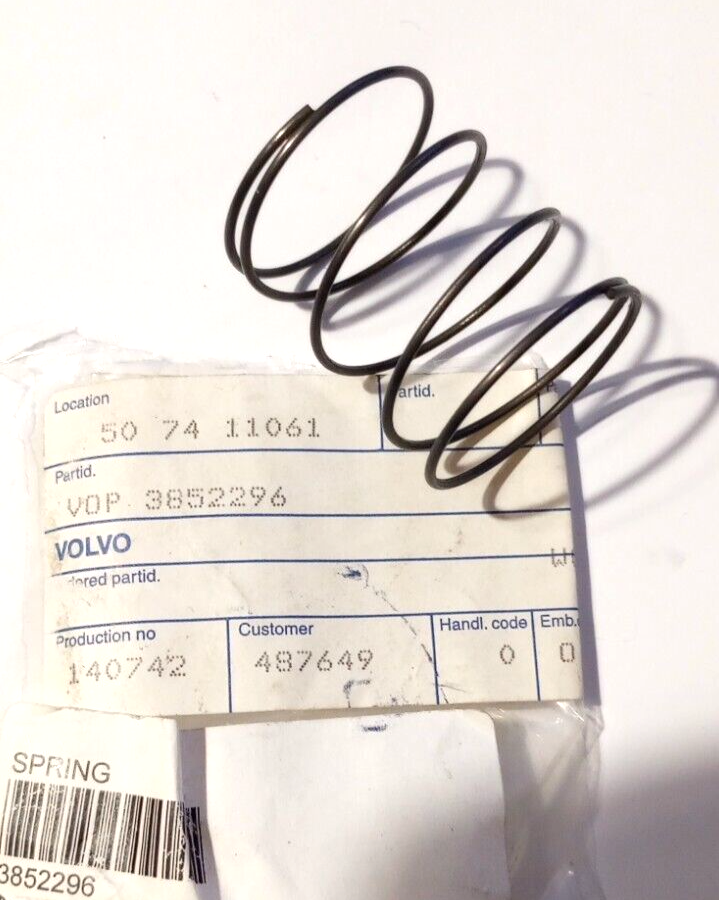 Volvo Penta Spring NOS 3852296 (L-9594) | eBay