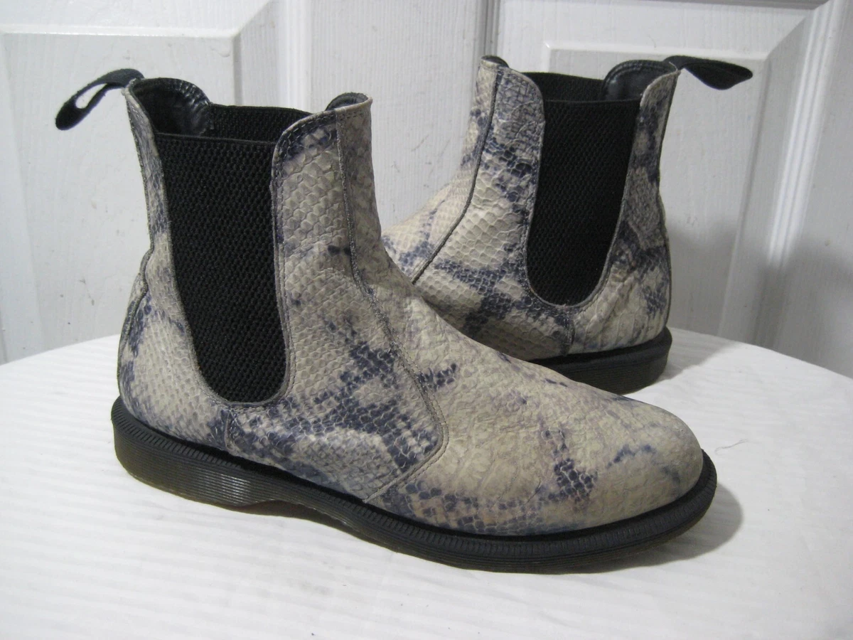 Dr martens top chelsea boots snakeskin