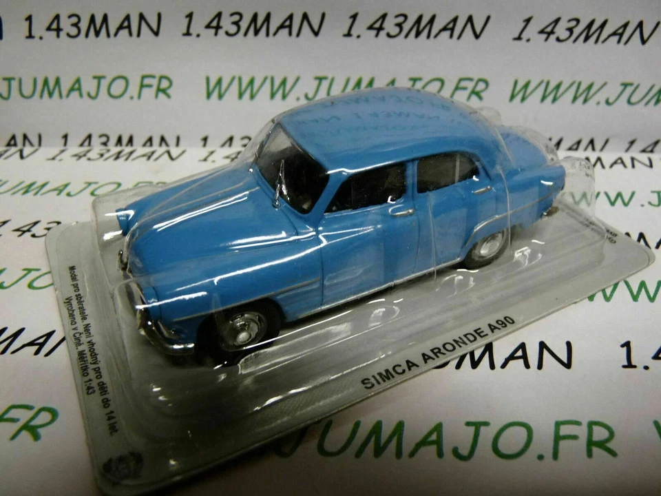 PL207 VOITURE 1/43 IXO IST déagostini POLOGNE : SIMCA ARONDE 1300 A90 - Photo 2/2