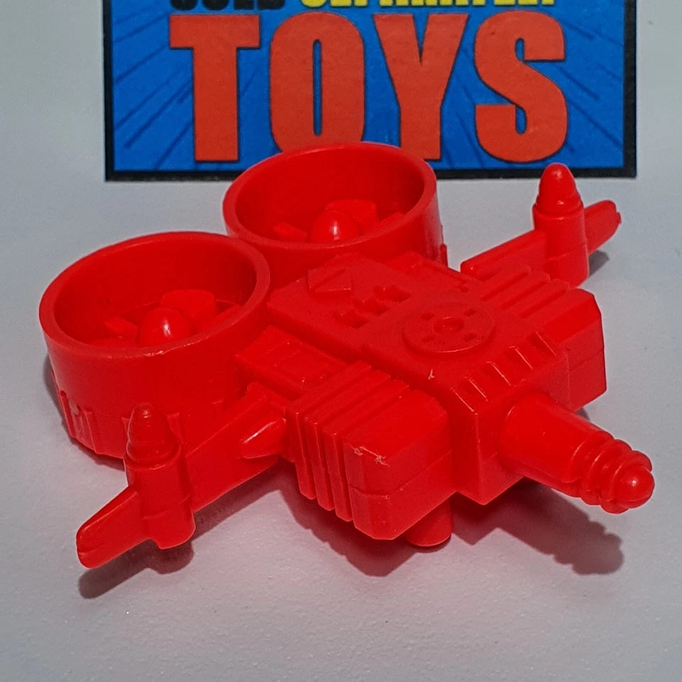 Vtg Arco Robot Zone JET PACK back pack engine original red weapon accessory part - Image 3 of 4