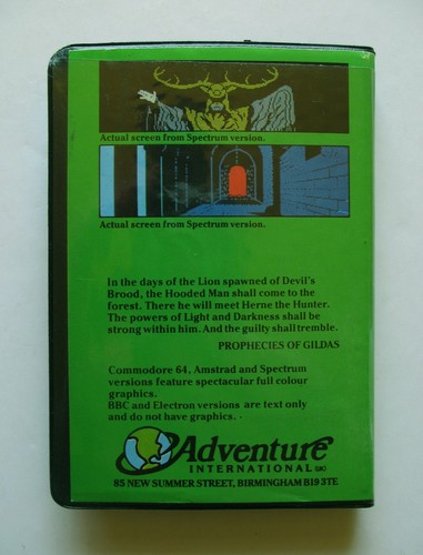 game amstrad game amstrad ROBIN OF SHERWOOD game THE TOUCHSTONES OF RHIANNON - Picture 3 of 11