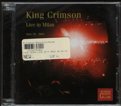 King Crimson - Live In Milan 2003 (KC Club39) - 2xCD [12] US SEALED