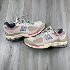 New Balance 2002R Beige Purple Pink Tan Hiking Trail Shoes M2002RWL Mens 12 NWOB