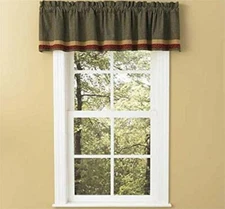 Park Designs - Hearth & Home Lined Valance #383-47R (Black)