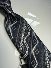 NWT IMANI UOMO MULTI COLOR GEOMETRIC STYLE PRINT SILK TOUCH NECK TIE  HANKY