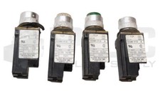 LOT OF 4 ALLEN BRADLEY 800MR-P16 /B PILOT LIGHT 110-120V 50/60HZ