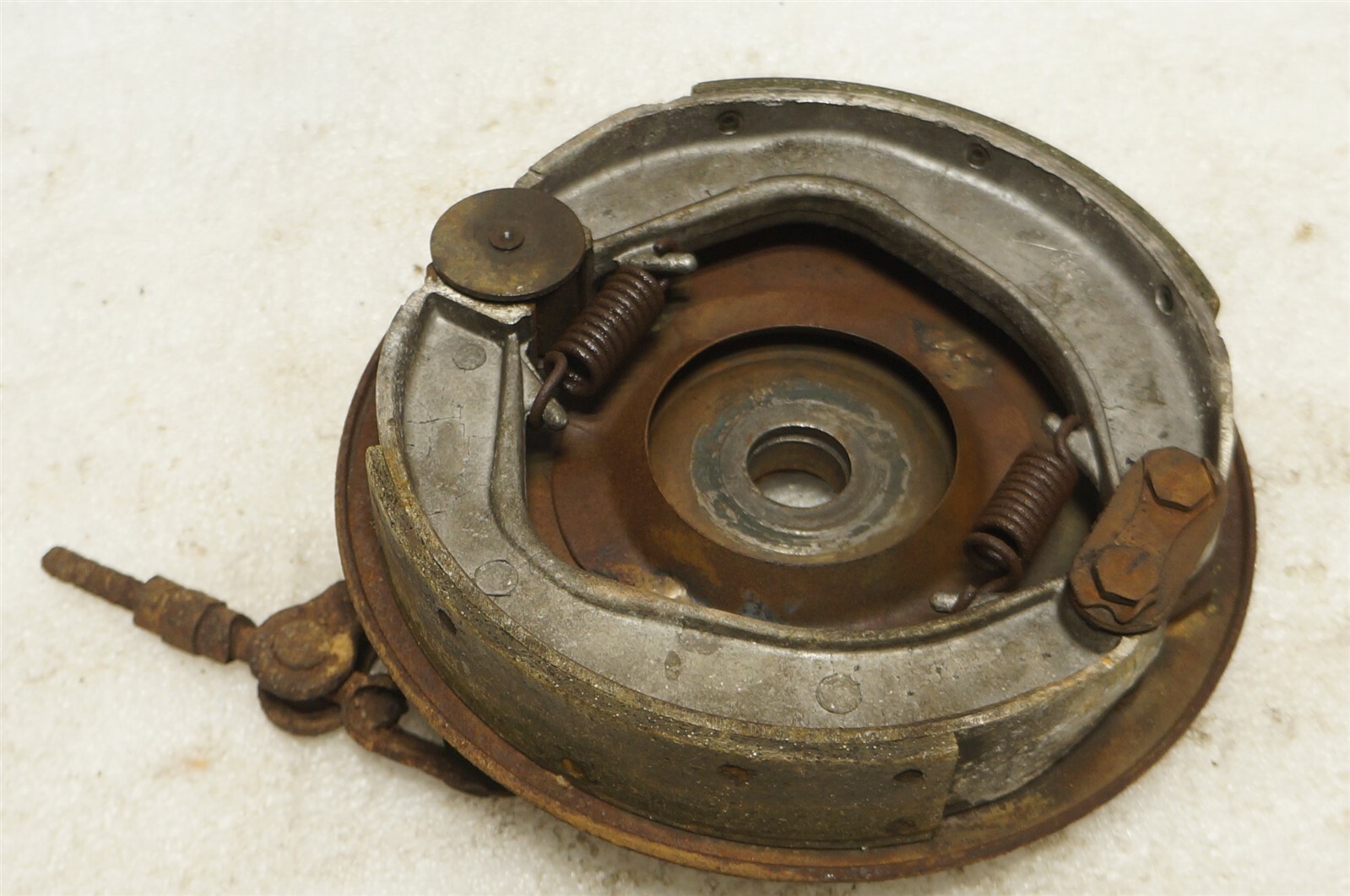 NORTON COMMANDO 750 850 REAR DRUM BRAKE BACKING PLATE /VB78/ eBay