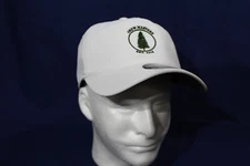 Decky Golf "Crew Masters" White Hat - New with Tags and Sticker - Never Worn