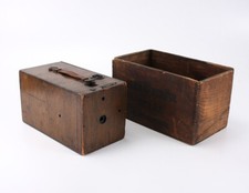 BLAIR HAWK-EYE DETECTIVE CAMERA, IMPROVED MODEL  WOODEN BOX/cks/209674