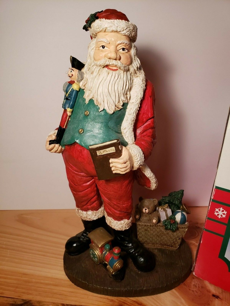 ♥️アンティーク サンタクロース NOEL 玄関 welcome 》Xmas ノエル スキーバード サンタクロース