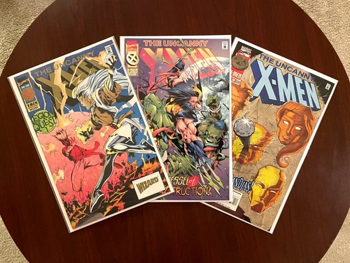 Uncanny X-Men #320 #324 & #332 (Marvel Comics 1995) Roger Cruz 1st Ozymandias NM