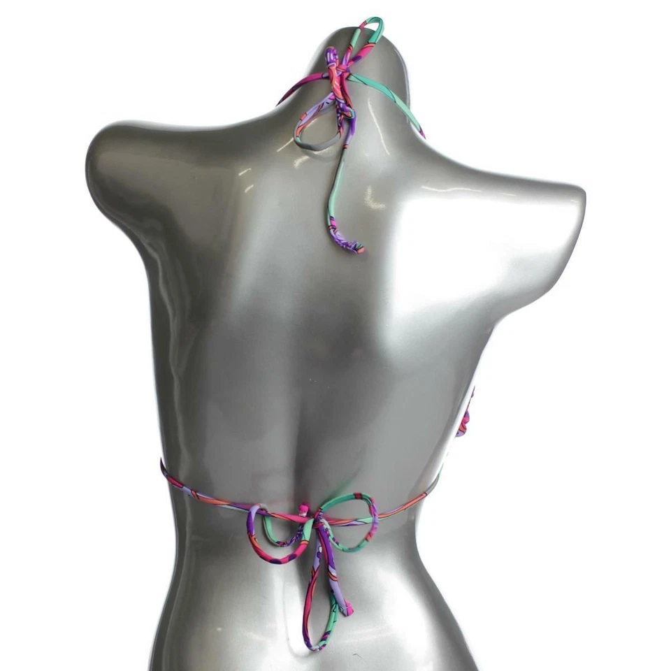 Изюм новый женщин L зеленый мульти цветочный бикини верхний купальный костюм женщин бикини $50 - Изображение 4 из 4