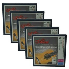 5Sets Alice Classical Guitar Strings Normal Tension Silver Plated Winding AC130N