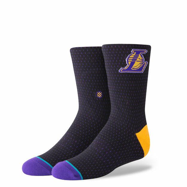 lakers nike socks