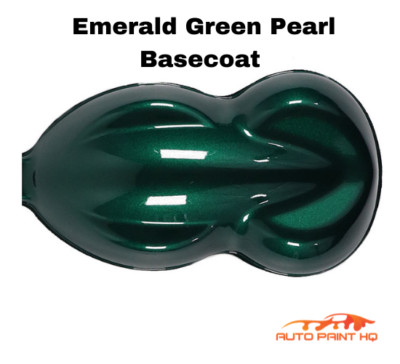 Emerald Green Pearl Basecoat Clearcoat Complete Gallon Kit