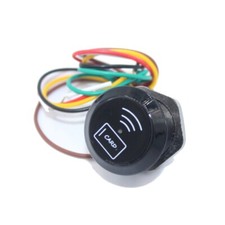 Hide Mini RFID Proximity Card Reader 125KHz EM4100 4200 WG26 Screw fixed 3 Fobs