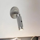 3W LED Bedside Reading Lamp Fixture Wall Sconce Swivel Light Head On ...