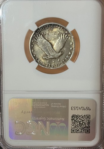 1929 NGC MS62 FH! Standing Liberty Silver Quarter - Picture 6 of 6