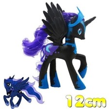 12cm My Little Pony Model Brushable NIGHTMARE MOON Princess PVC Model Toy Gift