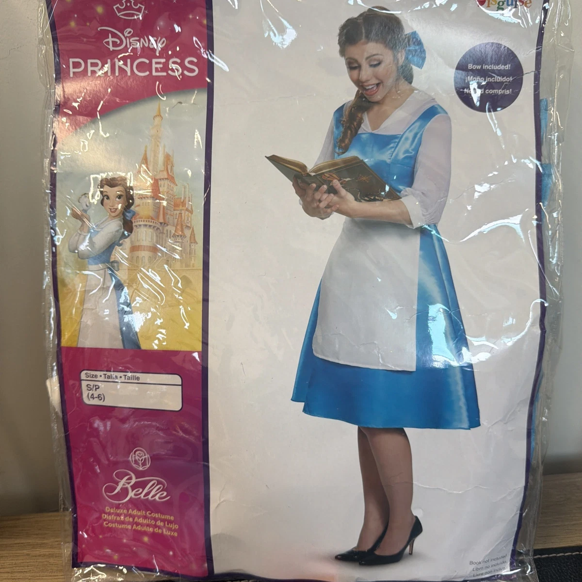 beauty and the beast blue dress costume Amazon.com: Disney Princess Belle Beauty & the Beast Blue Dress Costume :  Clothing, Shoes & Jewelry