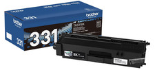 Brother TN331BK Black Toner Genuine OEM Standard Yield 2500 Pages New