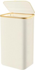 Slim Laundry Hamper with Lid - 60L Narrow Laundry Hamper with Lid, Dirty Clothes