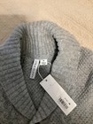 janie and jack new with tags size 16 gray shawl collar cotton/wool blend — photo 3