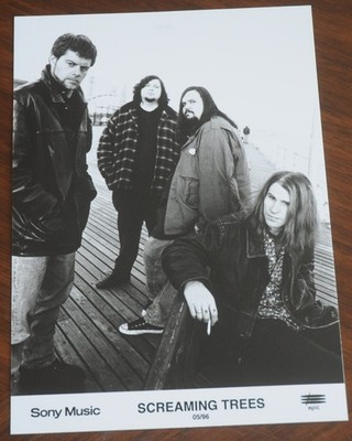 SCREAMING TREES (Mark Lanegan): original promo photo 1996 13x18cm no LP CD Foto
