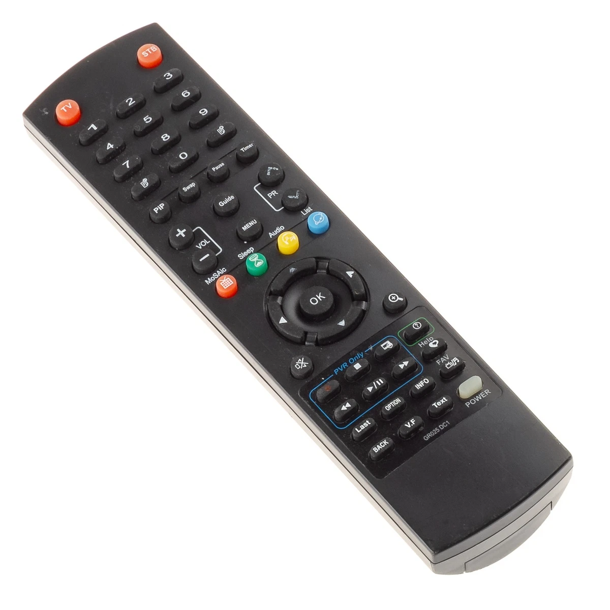 Télécommande Originale Sky Vision GR025 DC1 Pour Récepteur / Vérifié