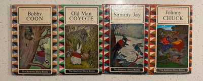 Collection of 4 of The Bedtime Story-Books, Limited Edition Hardcover- Burgess