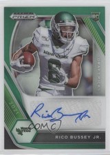 2021 Panini Prizm Draft Picks Green Rico Bussey Jr #DPA-RBJ Auto yj7