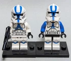 Lego SW0445 & SW1337 Clone Trooper 501st Legion Minifigure Star Wars