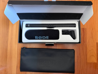 RØDE NTG4+ Richtrohrmikrofon / Shotgun-Mikrofon   OVP, Tasche & Windschutz