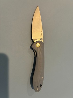 CJRB feldspar blue g10 handle