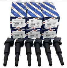 6PCS OEM Ignition Coils For Bosch BMW 325i 328i 335 525 528 530 535 0221504470