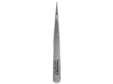 Tronex M3C-SA-CH - Mini Stainless Steel Tweezer, Short, Slight Taper Tip, Very