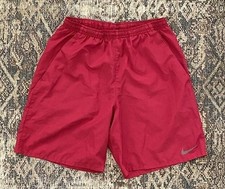 Vintage 90s Nike Athletic Shorts SZ M Lightweight Gym Tennis No Liner