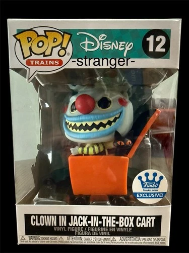 Clown in Jack In The Box Cart #12 Funko Exclusive MINT W/ Soft Protector