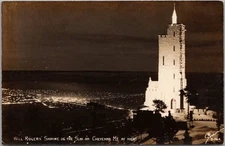 1940s Colorado Springs RPPC Postcard Will Rogers Shrine of the Sun Sanborn S-364