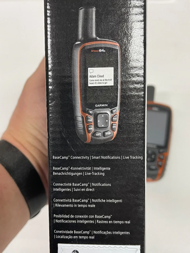 Garmin GPSMAP 64s GLONASS Bluetooth Hiking Portable Handheld GPS 16gb SD Card - Image 4 of 4