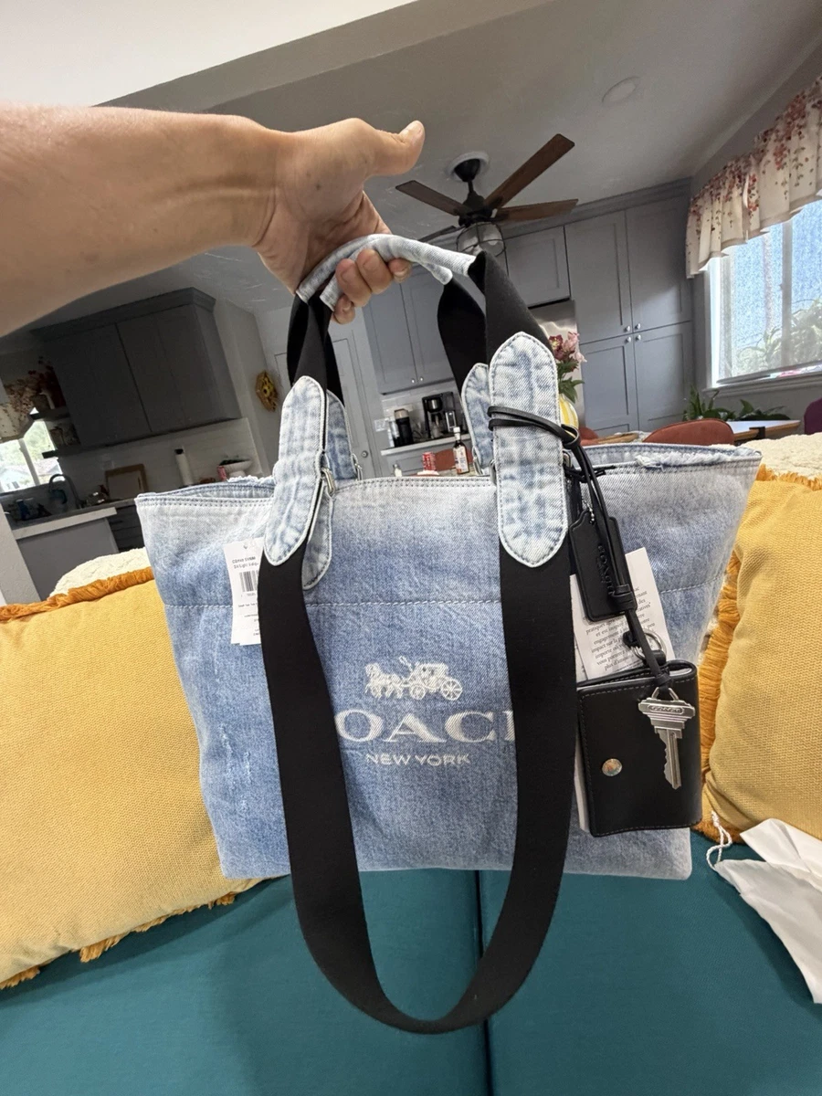 Coach Tote Blue Bags & Handbags for Women for sale - eBay