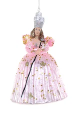 Cody Foster Glinda Good Witch Holiday Ornament Glass Glitter Christmas Gift