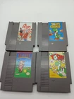 Lot Of 4 NES Nintendo Games Including 2 Yoshi Untested Some Wear See Pics