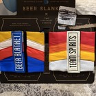 New Lot Of 2 Drink Cozy Beer Blanket Puffyvest By Brass Monkey $9.99 Retail — photo 1