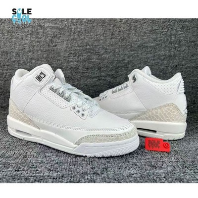 Nike Air Jordan 3 Retro GS Pure Money Silver-White Shoes DM0967