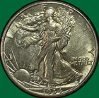 1934-S Walking Liberty Half Dollar Choice Almost Uncirculated AU+ Coin #40407